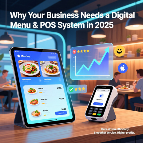 لماذا يحتاج نشاطك التجاري إلى منيو رقمي ونظام نقاط بيع في عام 2026