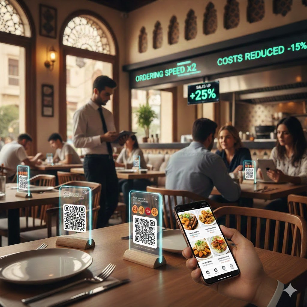 أفضل نظام منيو QR للمطاعم في مصر