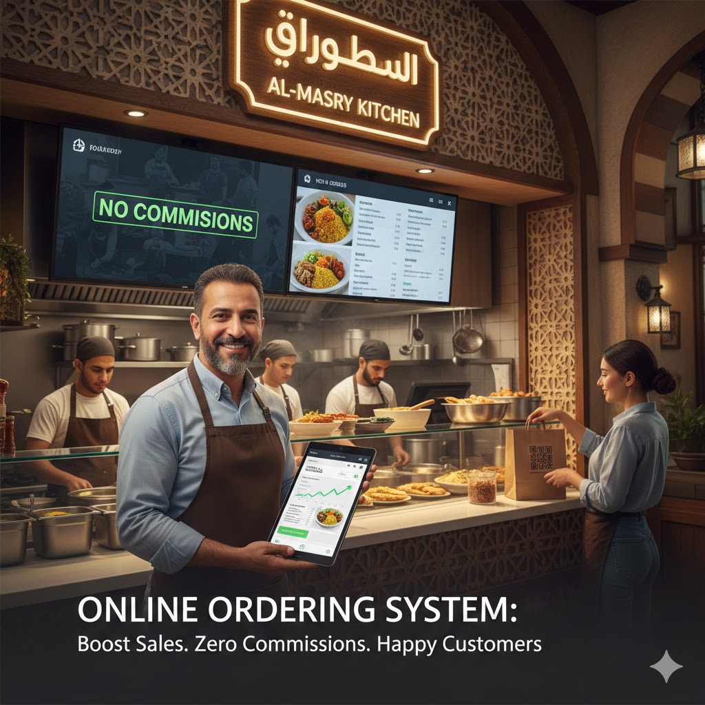 نظام الطلبات الأونلاين للمطاعم في مصر