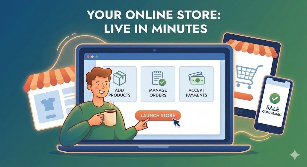 أنشي متجر إلكتروني في دقائق بسهولة – دليل شامل للمبتدئين