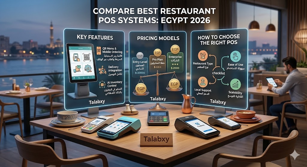 أفضل نظام نقاط البيع للمطاعم في مصر: مقارنة شاملة 2026